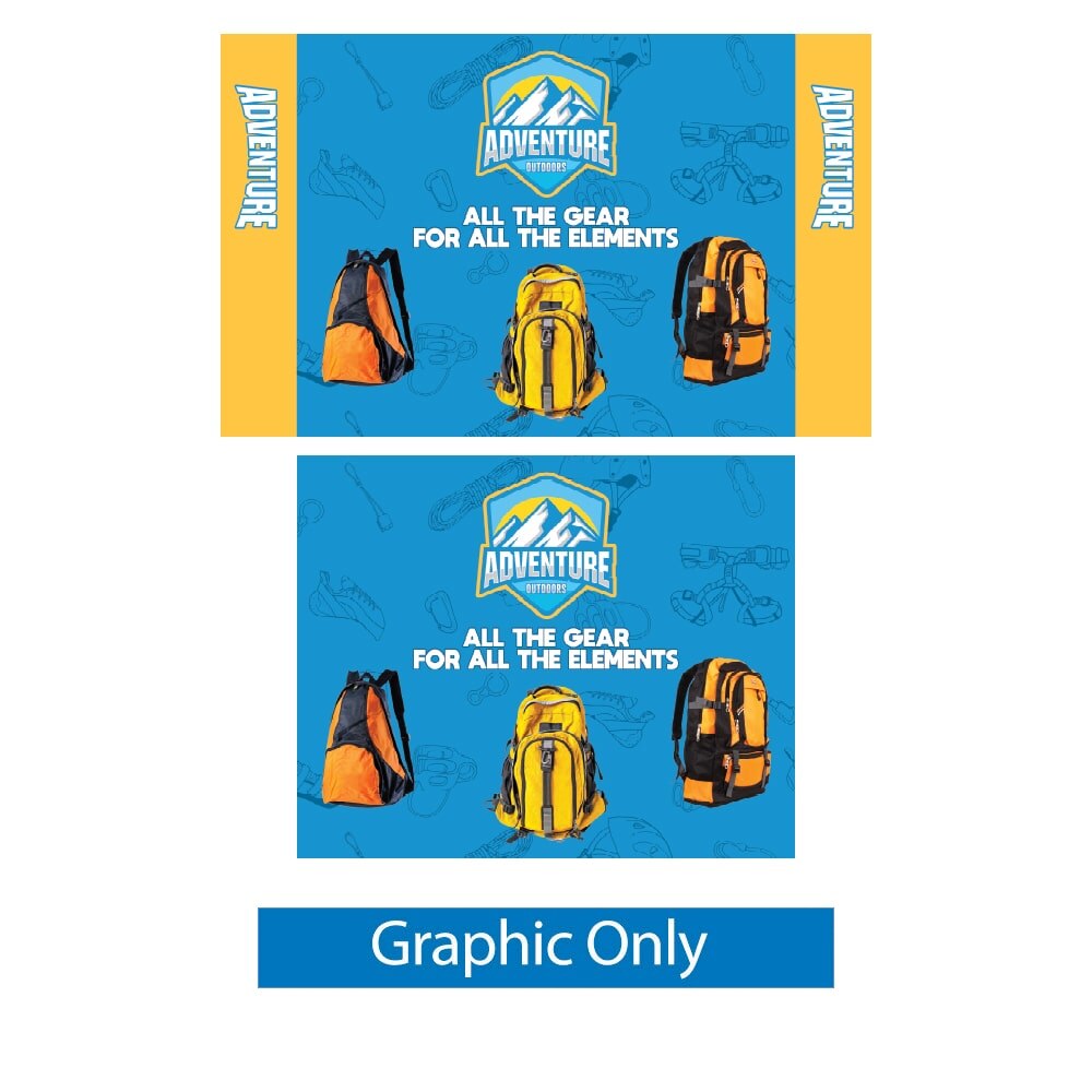 10ft Wallbox — Double Sided Graphic Only / 10 ft